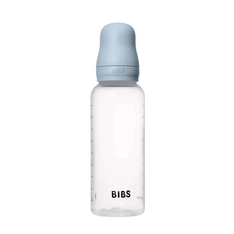 BIBs Plastic Bottle - 270ml - Baby Blue