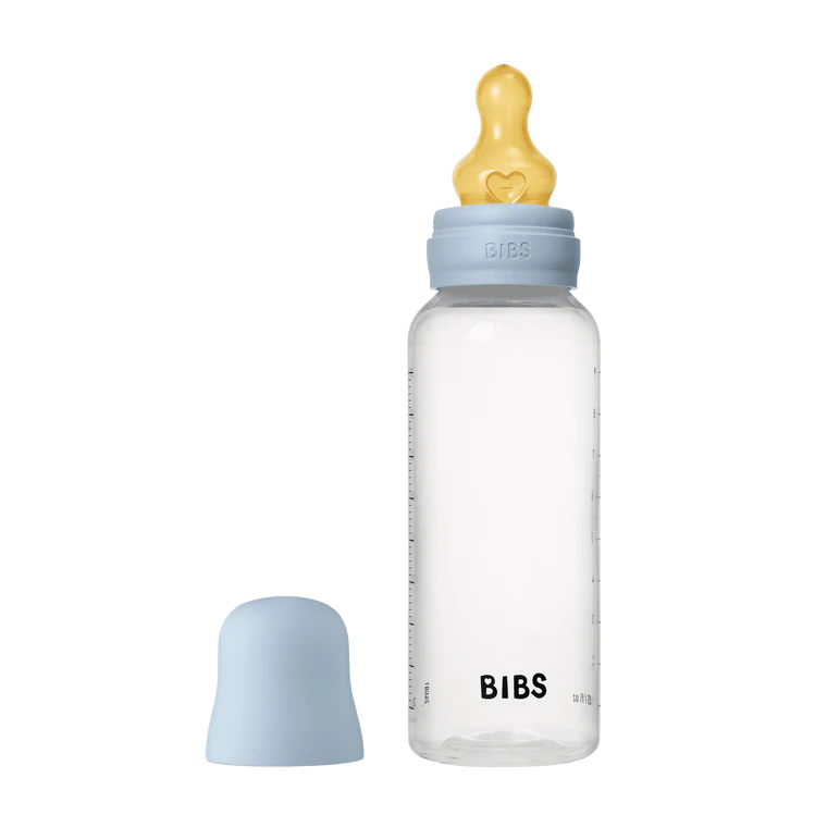BIBs Plastic Bottle - 270ml - Baby Blue