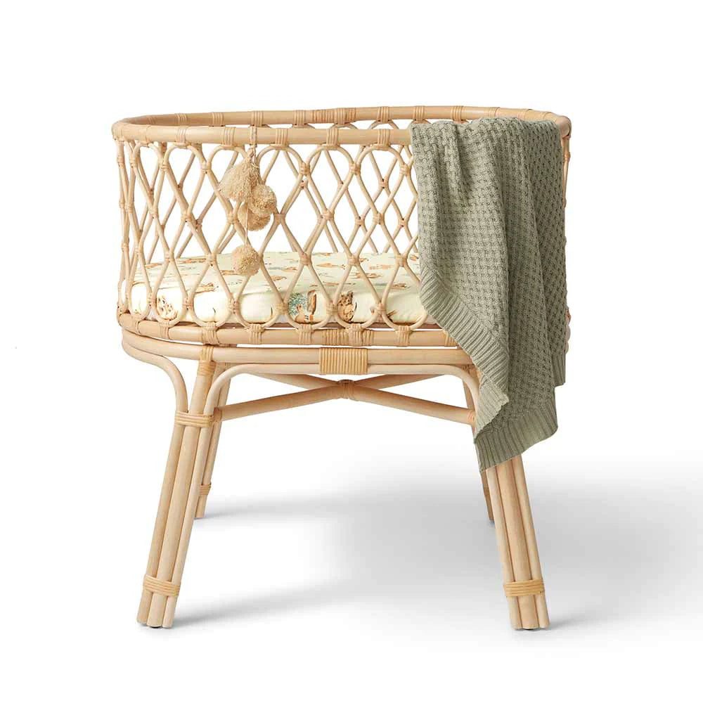 Snuggle Hunny Kanga Organic Bassinet Sheet / Change Pad Cover