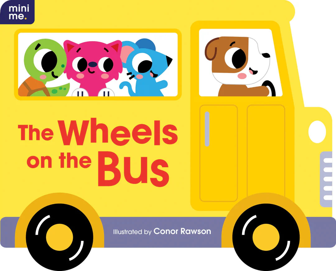 The Wheels on the Bus Shaped Board Book