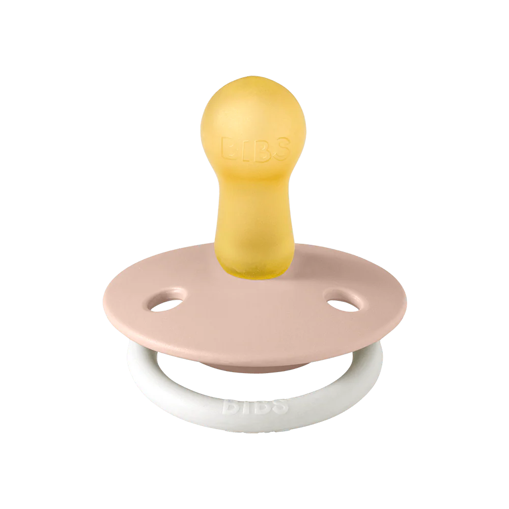 BIBS De Lux Glow 2 Pack - Blush/Vanilla