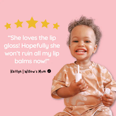 No Nasties Natural Lip Gloss Birthday Cake