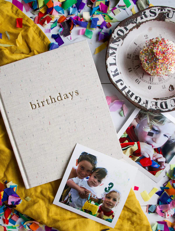 Write to Me- Birthdays. Birthday Memories- Oatmeal Confetti