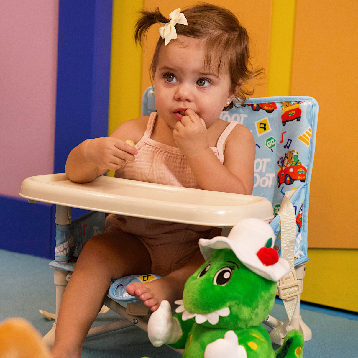 Izimini Baby Chair - Toot Toot, Chugga Chugga
