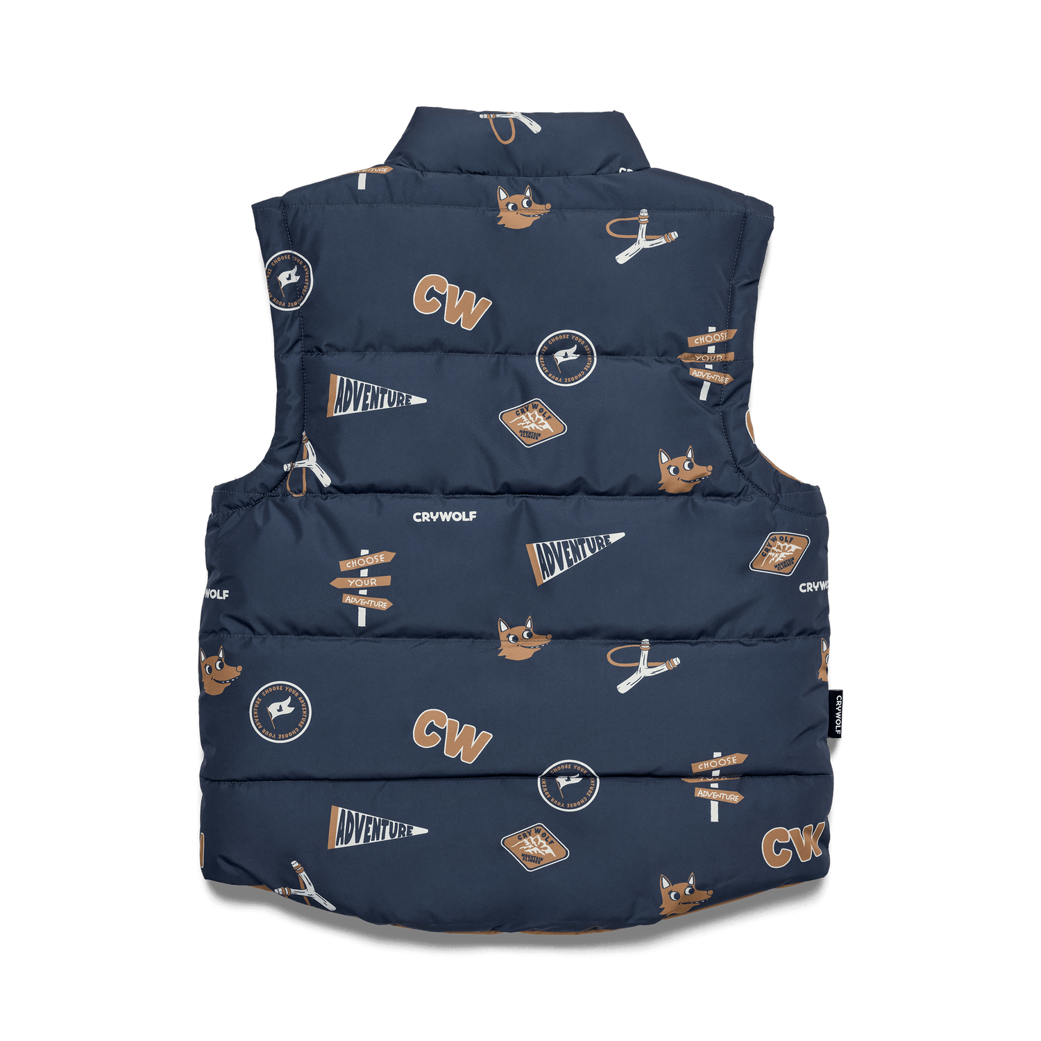 Crywolf Reversible Vest - Choose Your Adventure