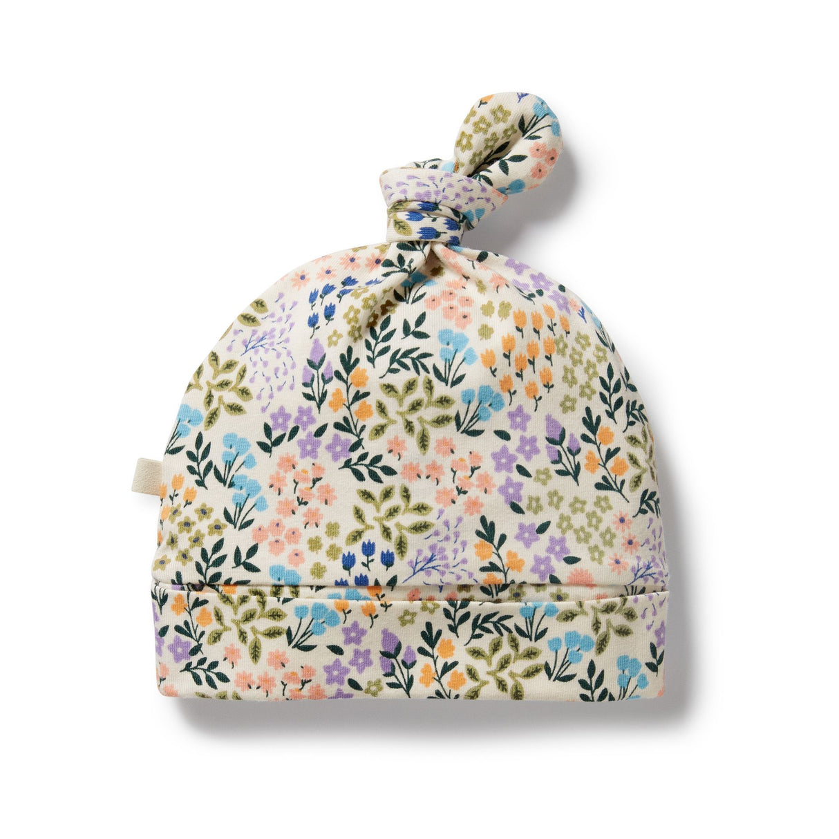 Wilson + Frenchy Organic Knot Hat - Tiny Bloom