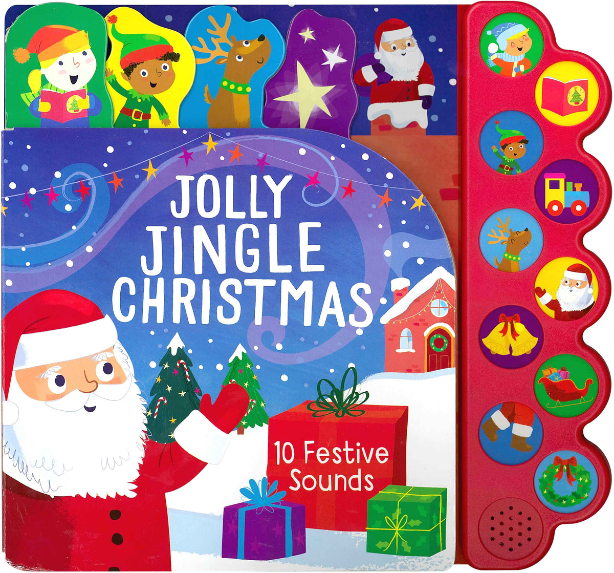 10-Button Sound Book - Joly Jingle Christmas