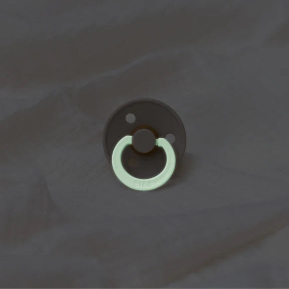 BIBS Pacifier Symmetrical - Night Glow - Blush/Vanilla