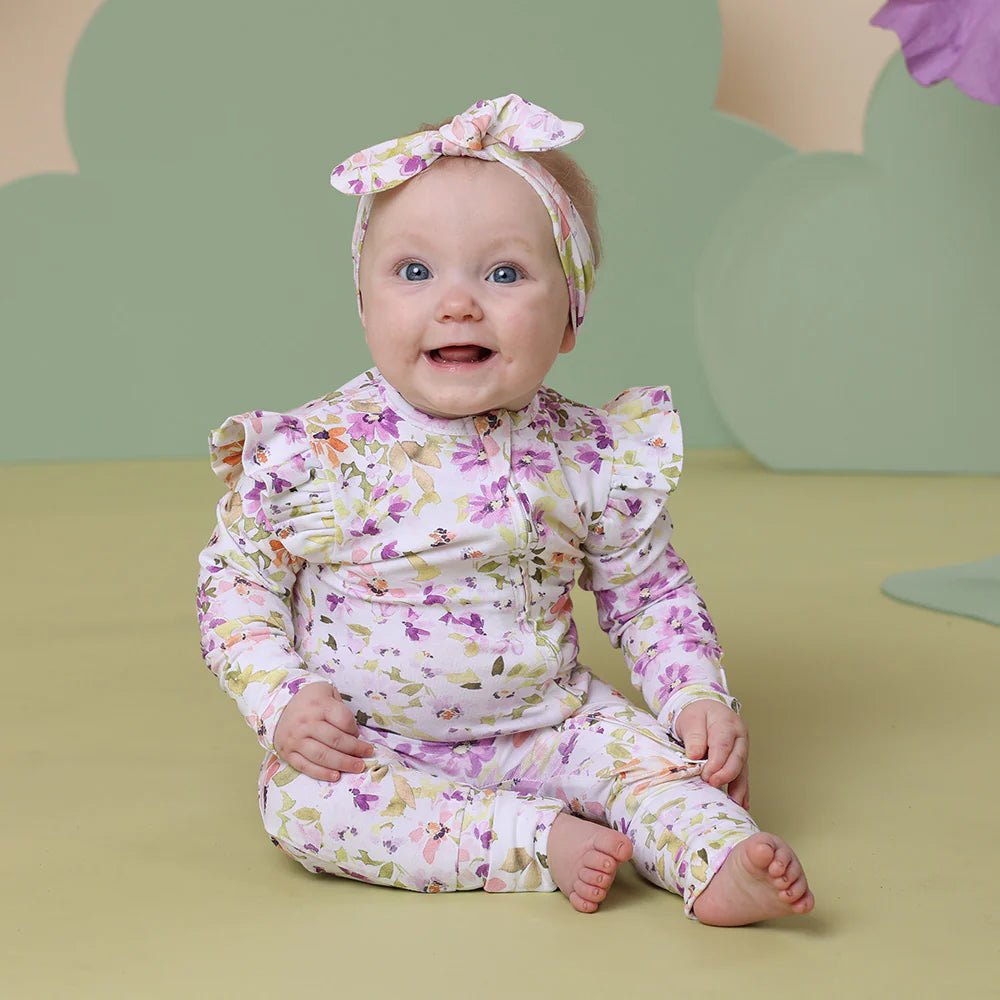 Snuggle Hunny Organic Convertible Romper - Isla