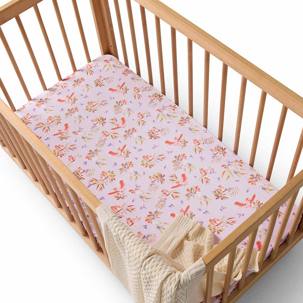 Snuggle Hunny Major Mitchell Organic Fitted Cot Sheet