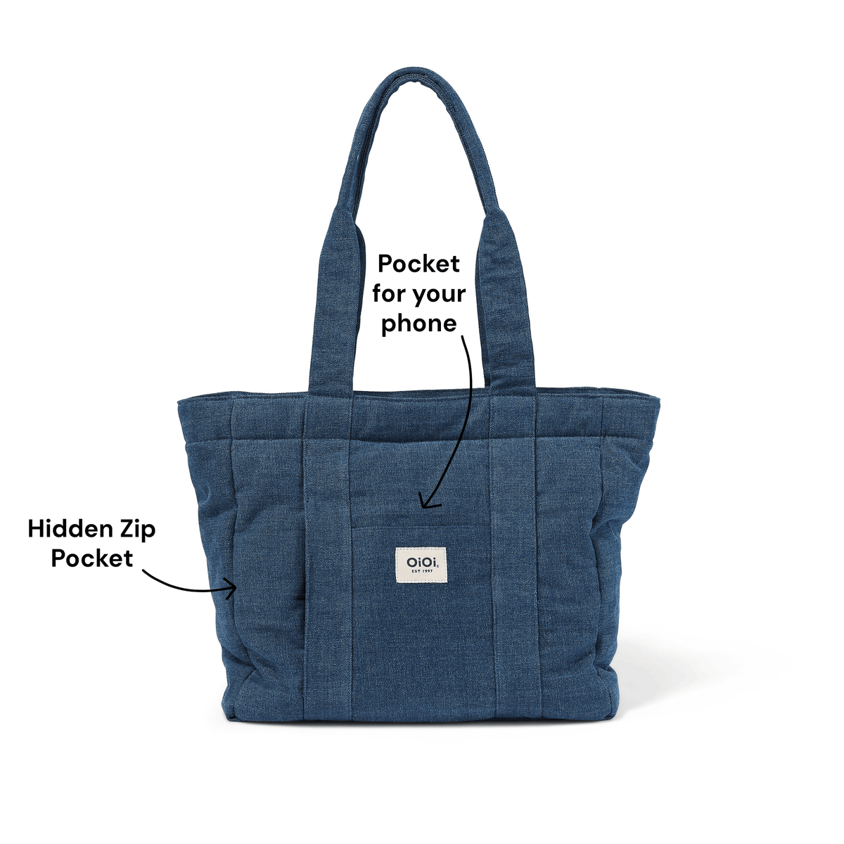 OiOi Everyday Tote - Denim