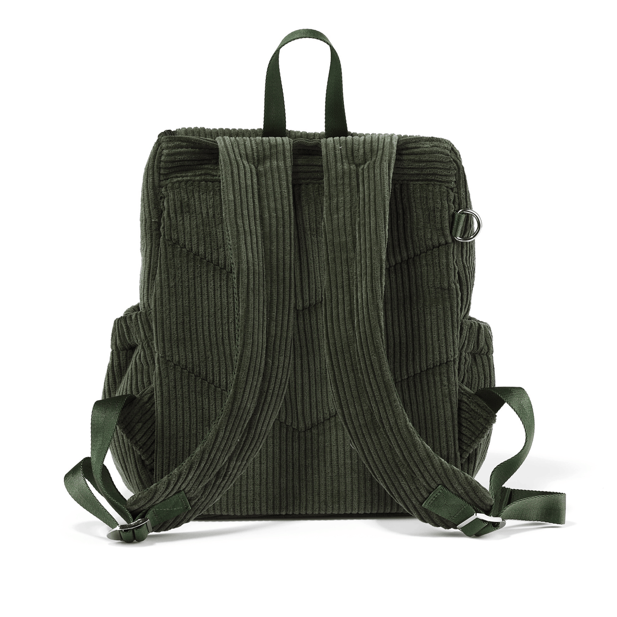 OiOi Signature Kids Corduroy Backpack - Moss