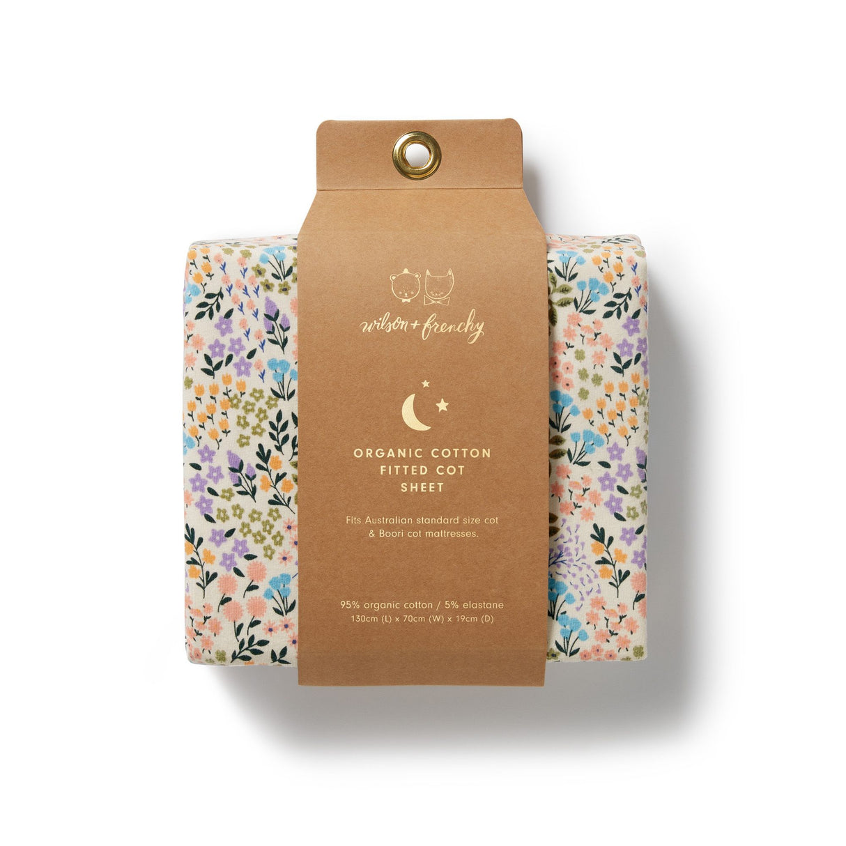 Wilson + Frenchy Organic Cot Sheet - Tiny Bloom