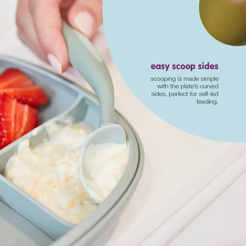 b.box 2 in 1 Suction Plate - Latte
