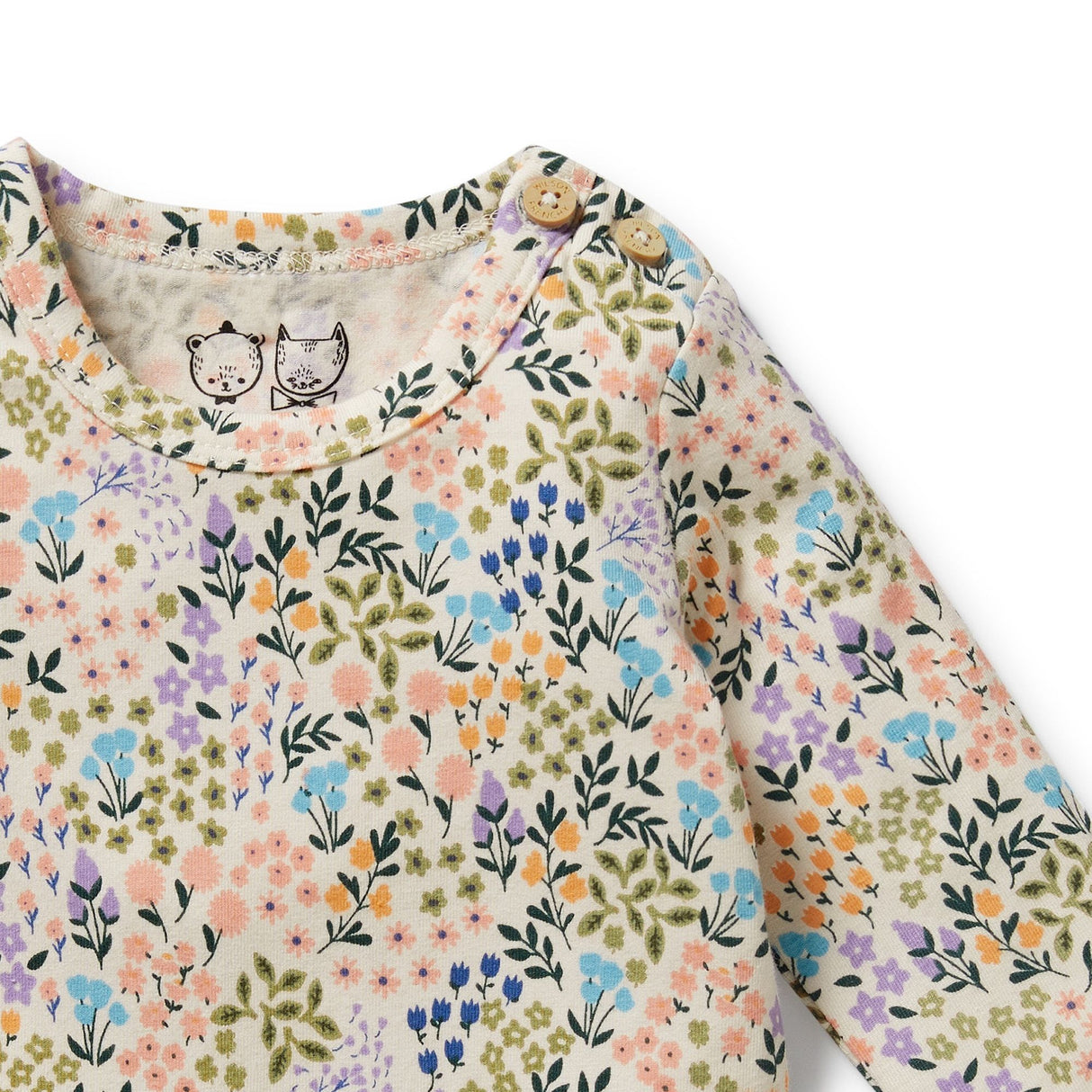 Wilson + Frenchy Organic Bodysuit - Tiny Bloom