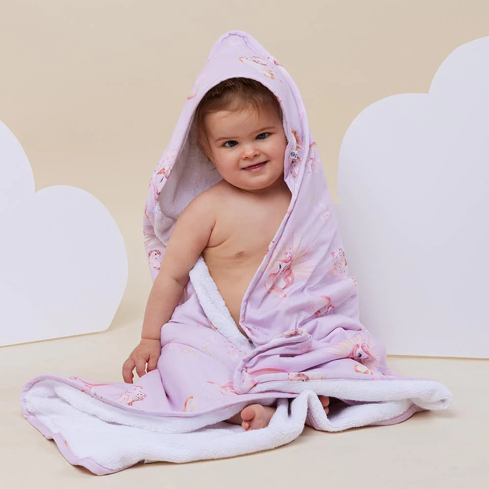 Snuggle Hunny Hooded Bath Towel - Unicorn