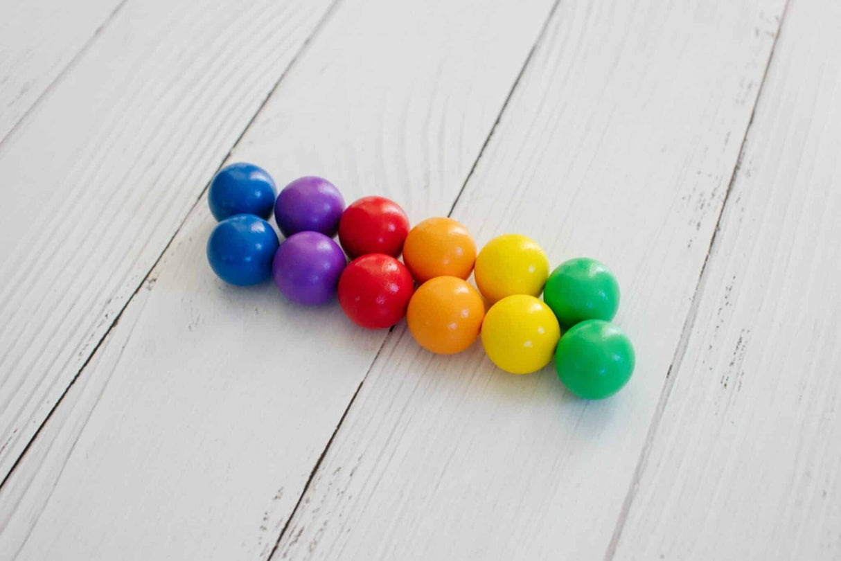 Connetix Replacement Rainbow Balls 12pc