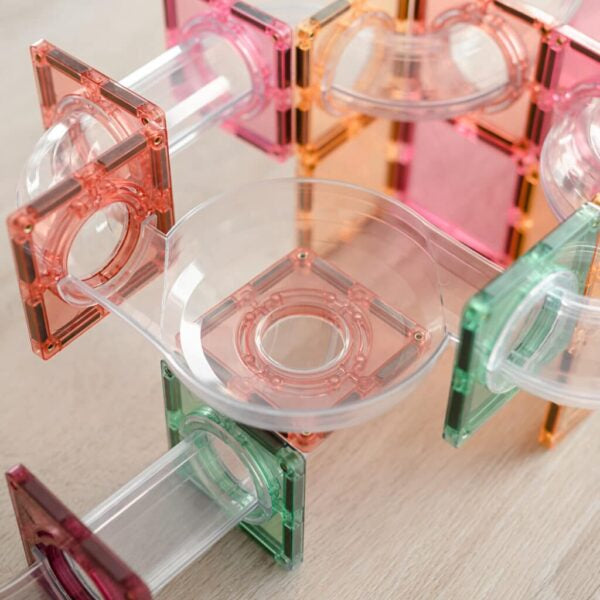 Connetix Pastel Ball Run Expansion Pack 80pc