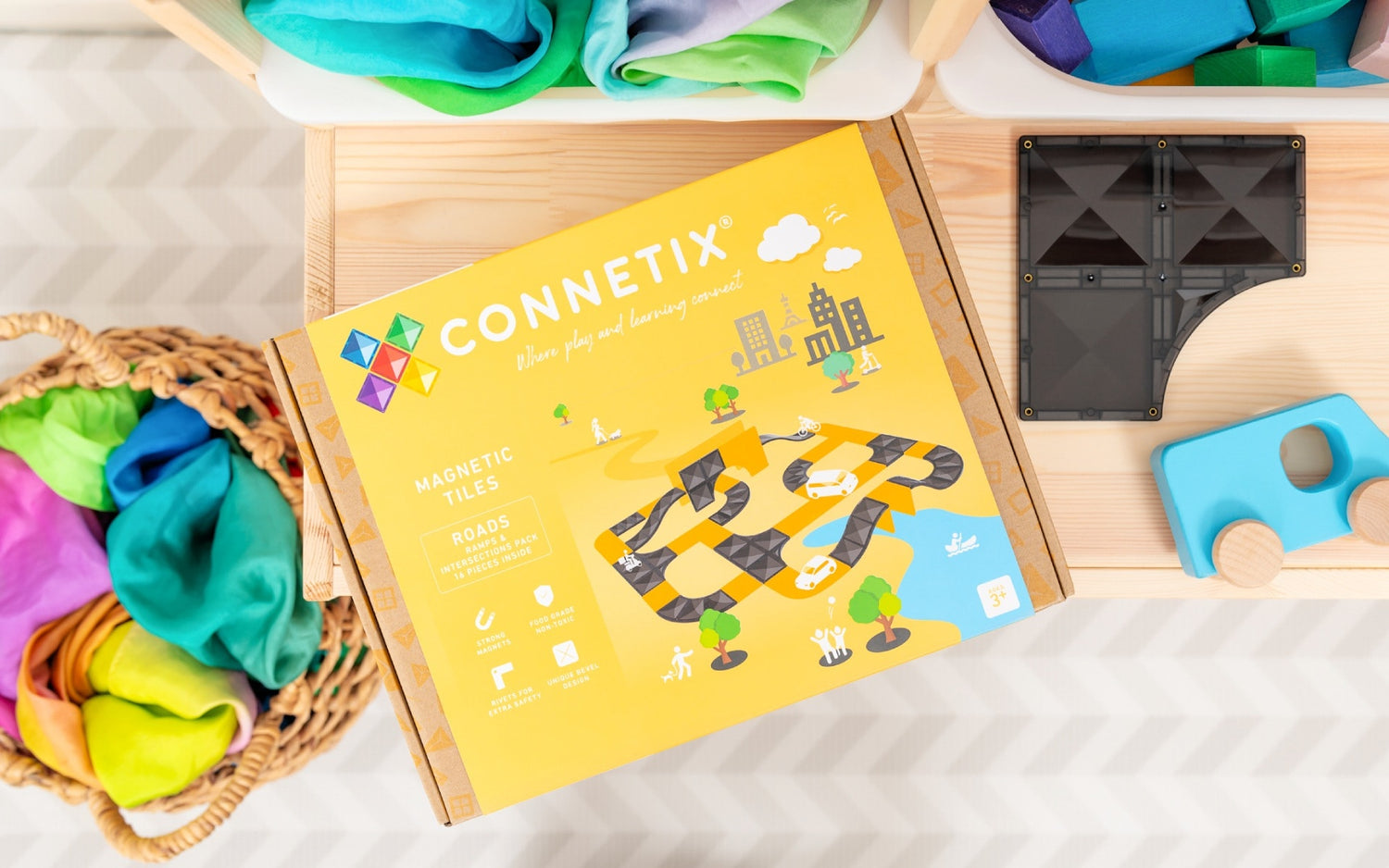Connetix Ramps and Intersections Pack 16pc