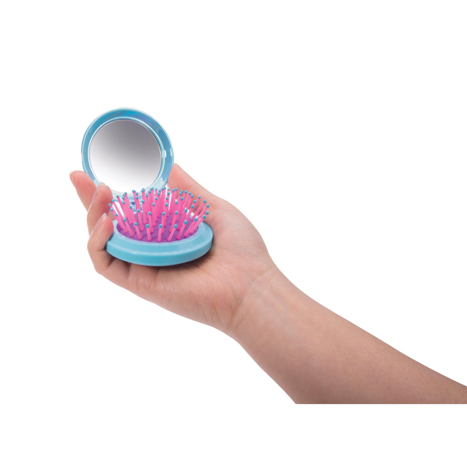 isGift Jewel Compact Hairbrush & Mirror
