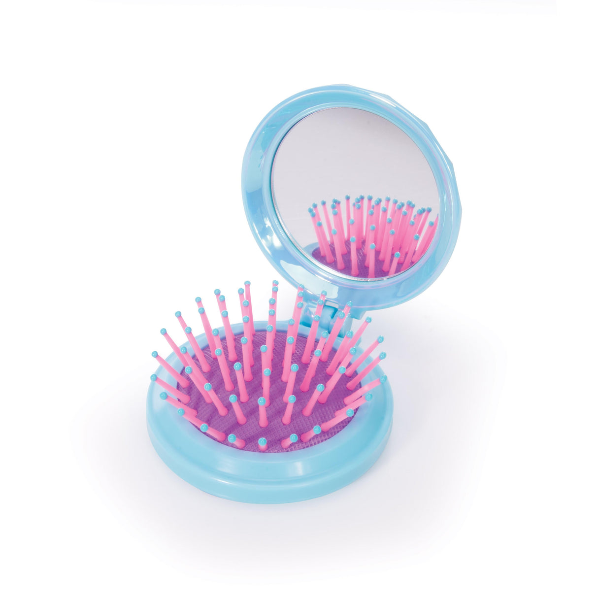 isGift Jewel Compact Hairbrush & Mirror