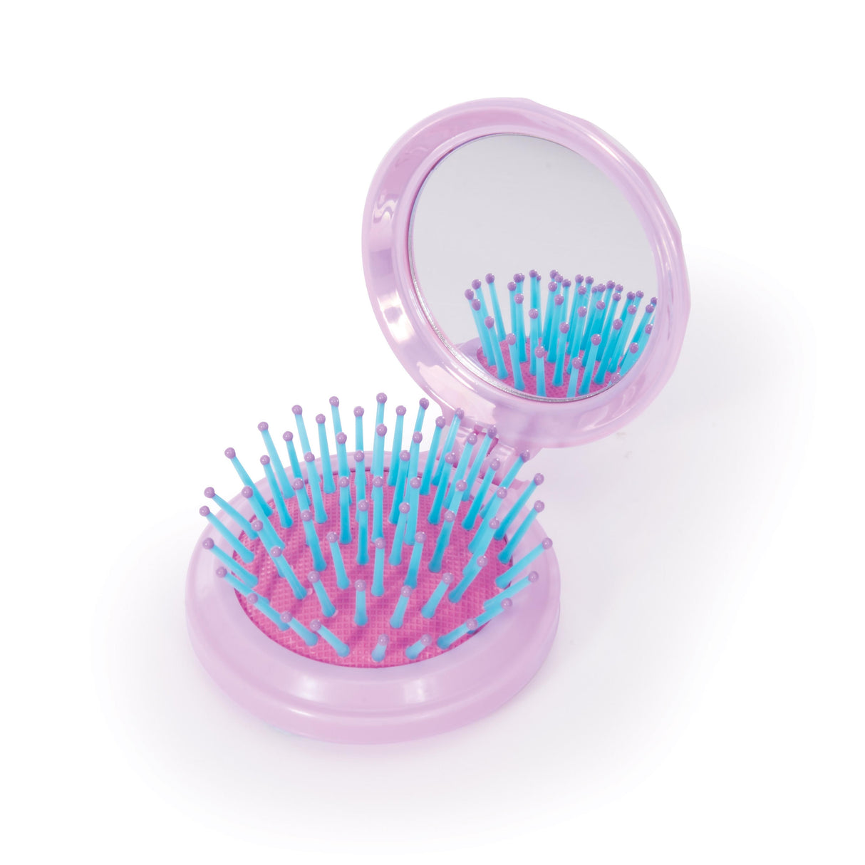 isGift Jewel Compact Hairbrush & Mirror