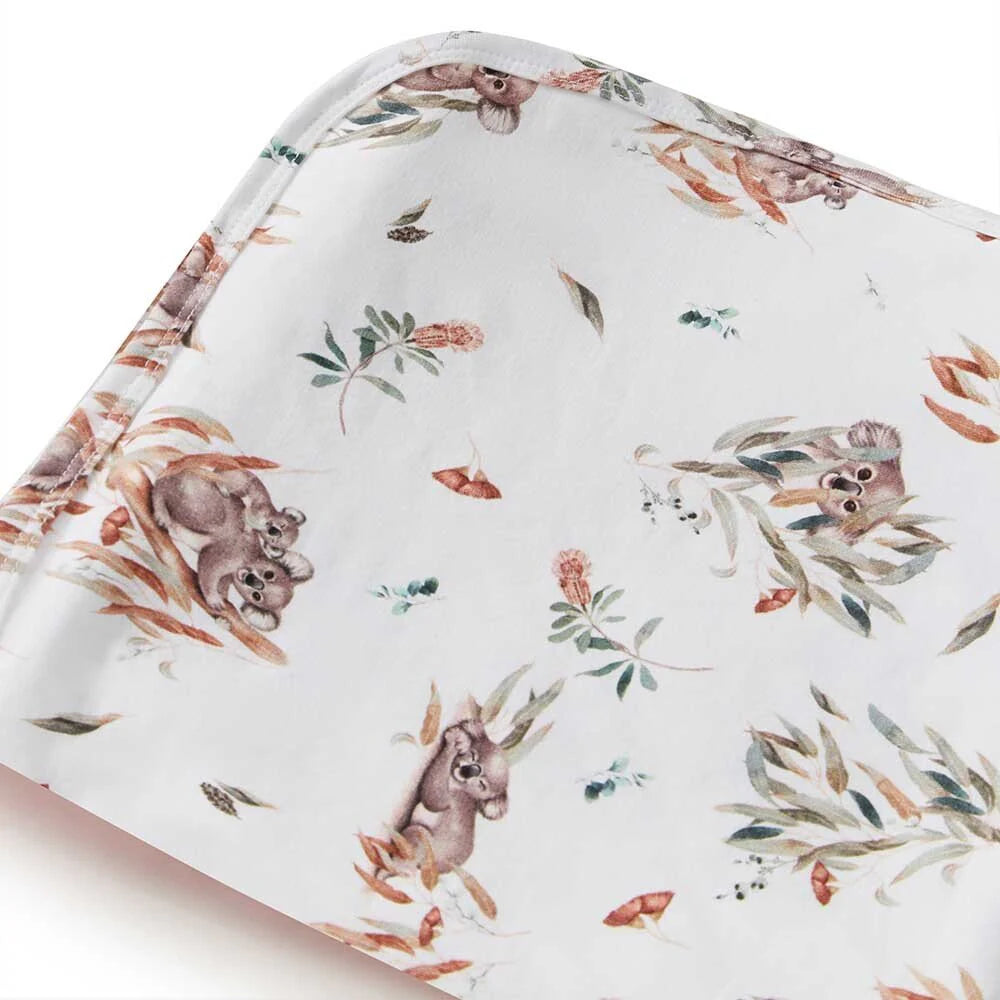 Snuggle Hunny Organic Jersey Wrap Set - Koala