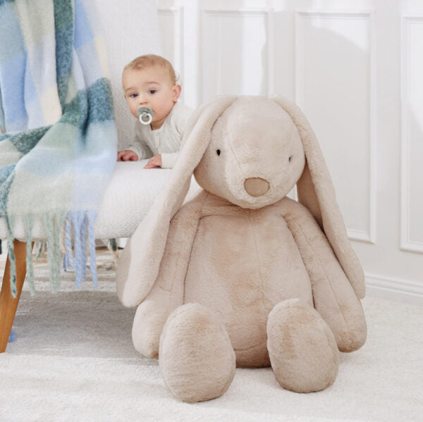 Jiggle & Giggle Beige Bunny - Giant