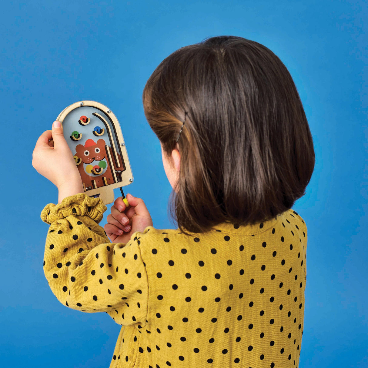 Kikkerland Kidoki Wooden Pinball