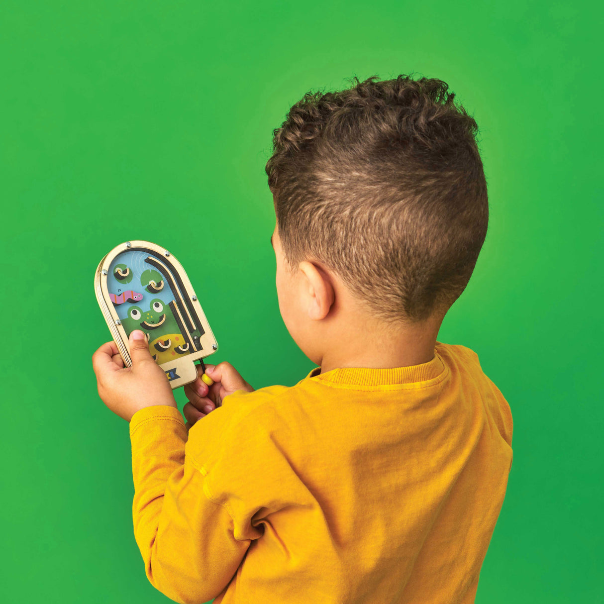 Kikkerland Kidoki Wooden Pinball