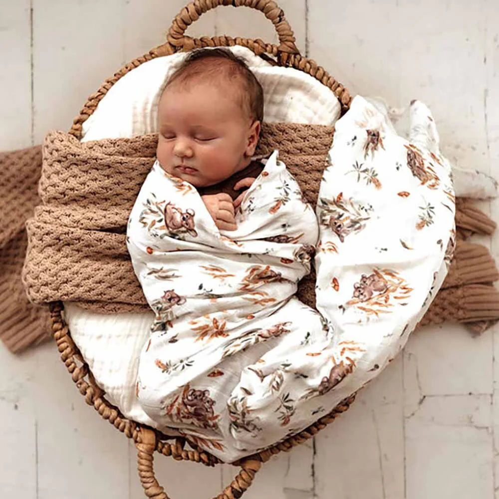 Snuggle Hunny Organic Muslin Wrap - Koala
