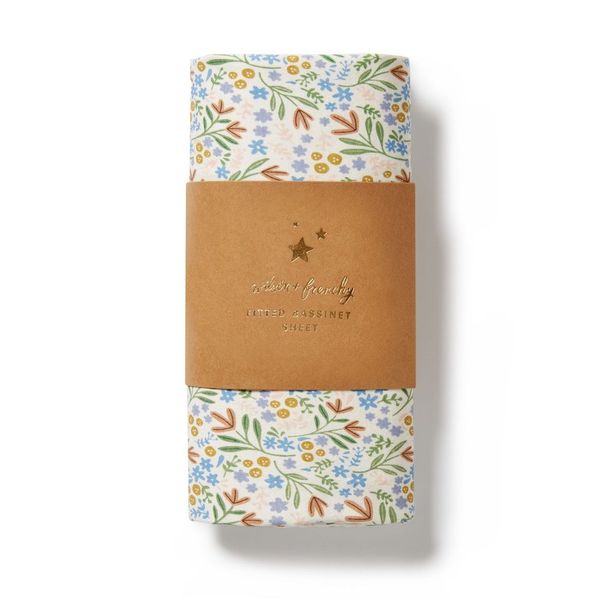 Wilson + Frenchy Organic Bassinet Sheet - Tinker Floral