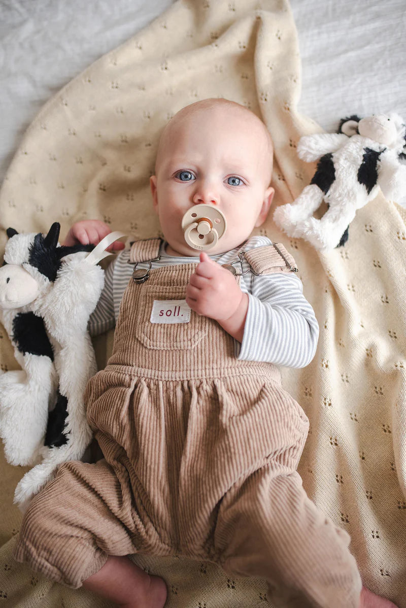 Nana Huchy Clover the Cow Rattle - Black