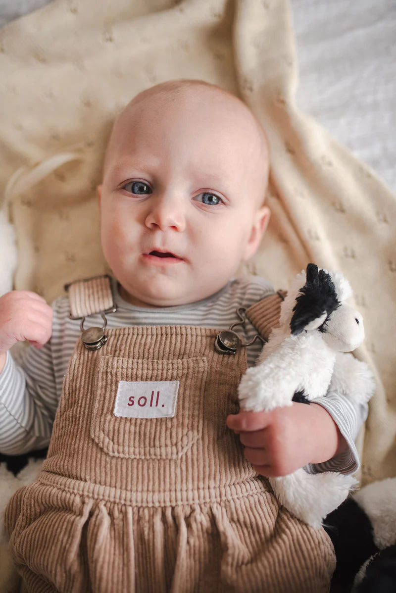 Nana Huchy Clover the Cow Rattle - Black