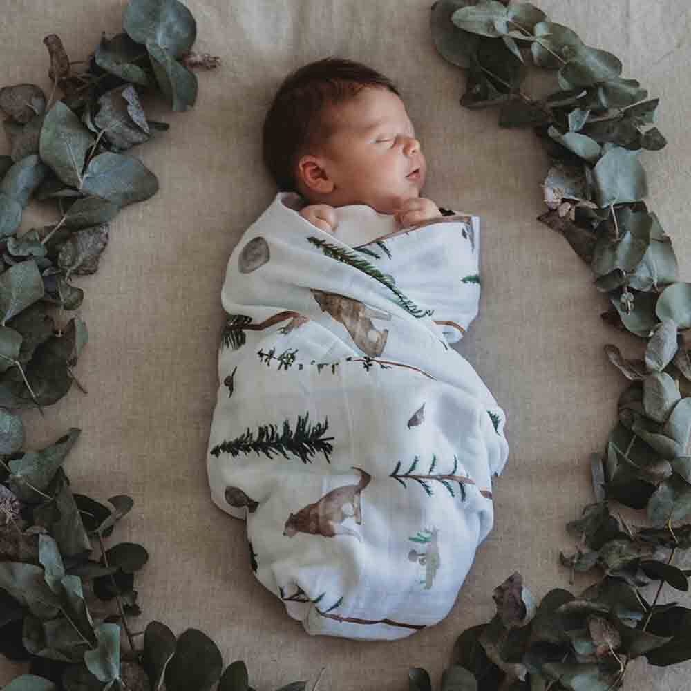 Snuggle Hunny Organic Muslin Wrap - Alpha