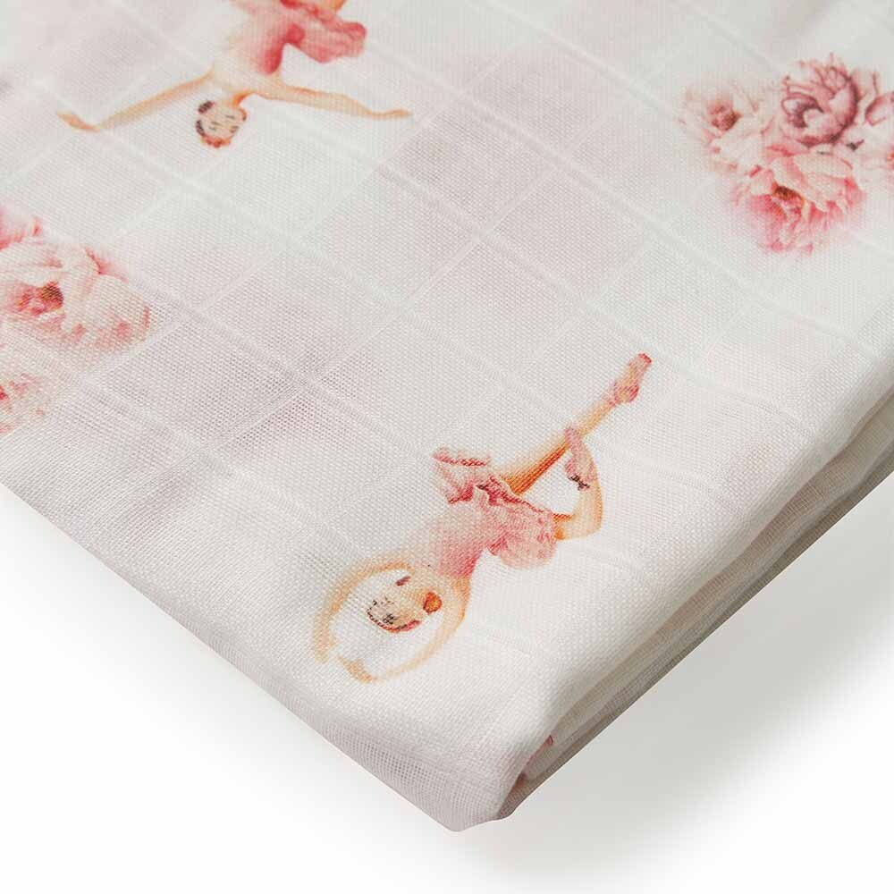 Snuggle Hunny Organic Muslin Wrap - Ballerina
