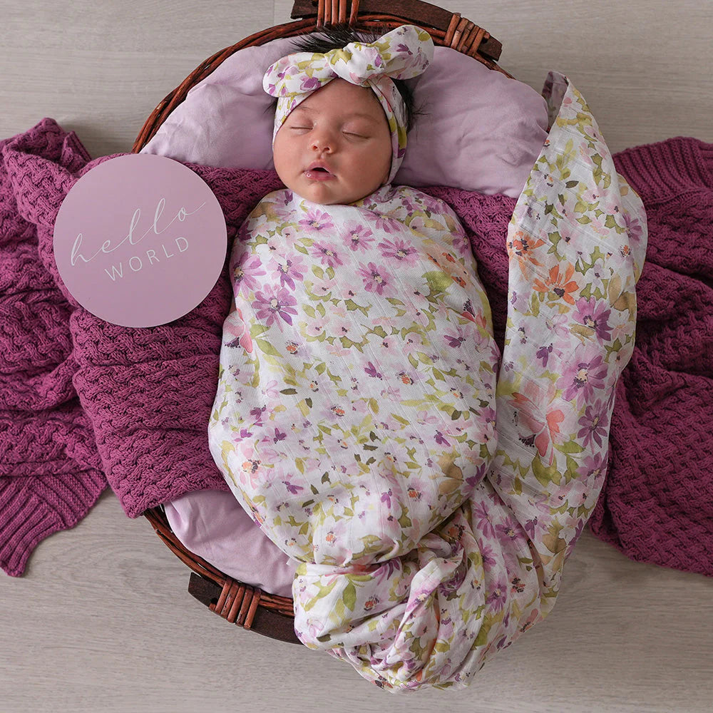 Snuggle Hunny Muslin Wrap - Isla