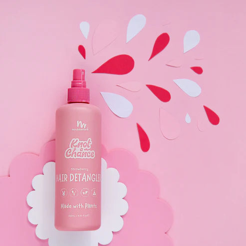 No Nasties Kids Hair Detangling Spray in Strawberry 250ml