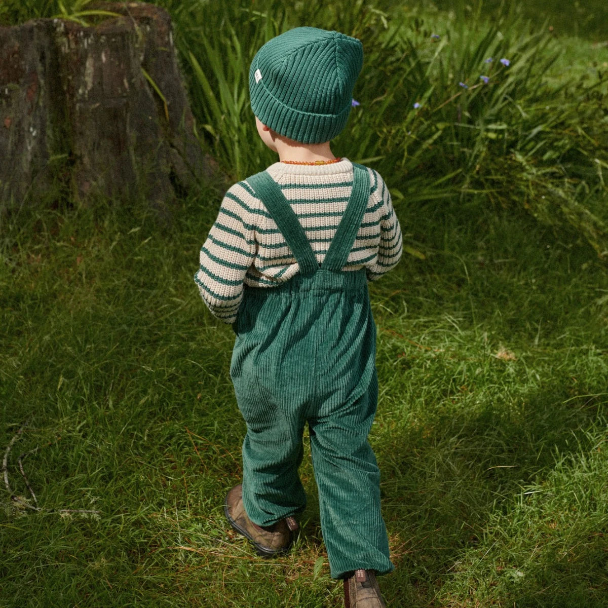 Nature Baby Tipper Overalls Pine