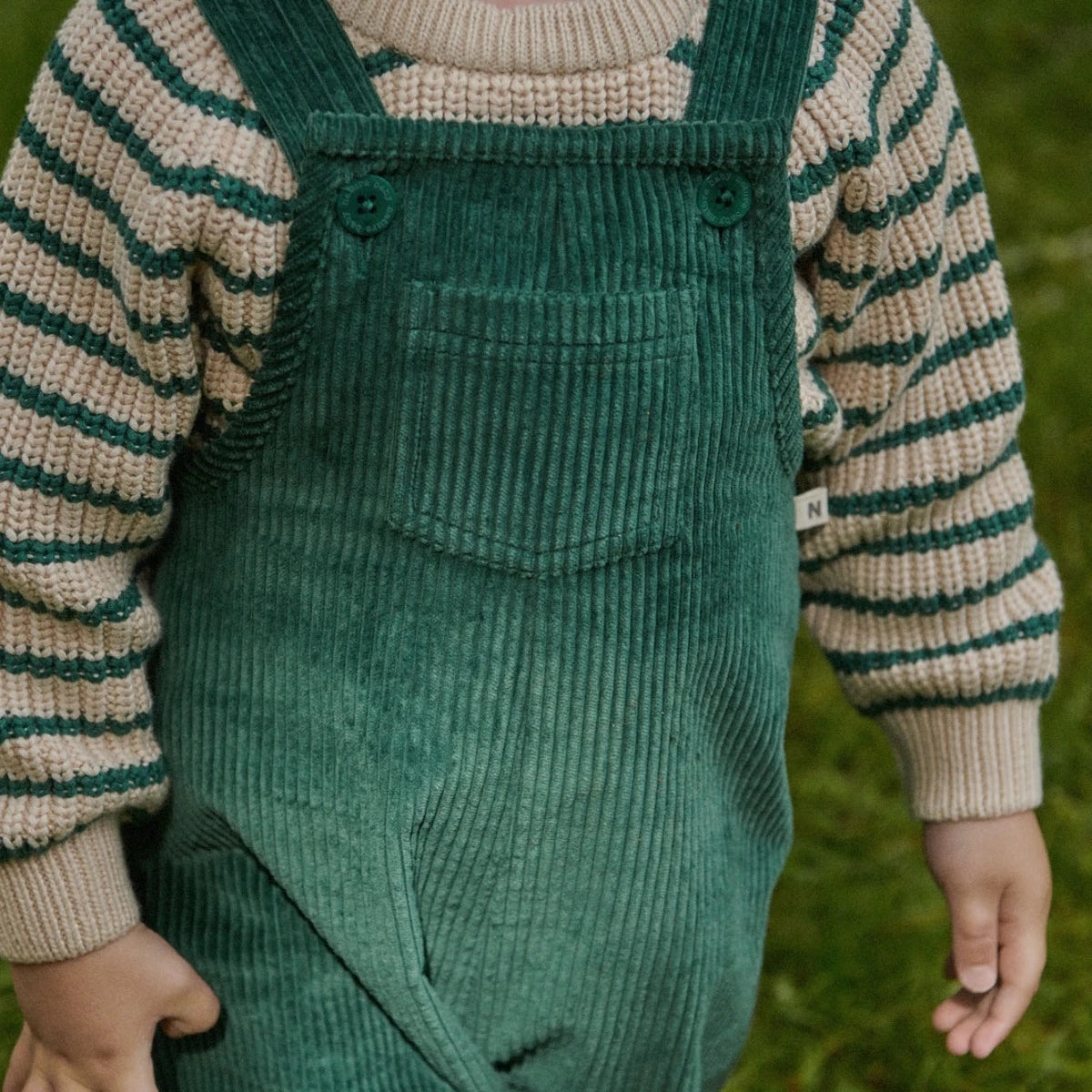 Nature Baby Tipper Overalls Pine
