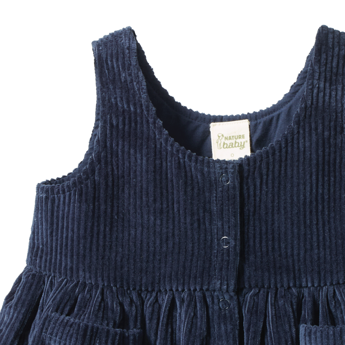Nature Baby Amelia Pinafore - Navy