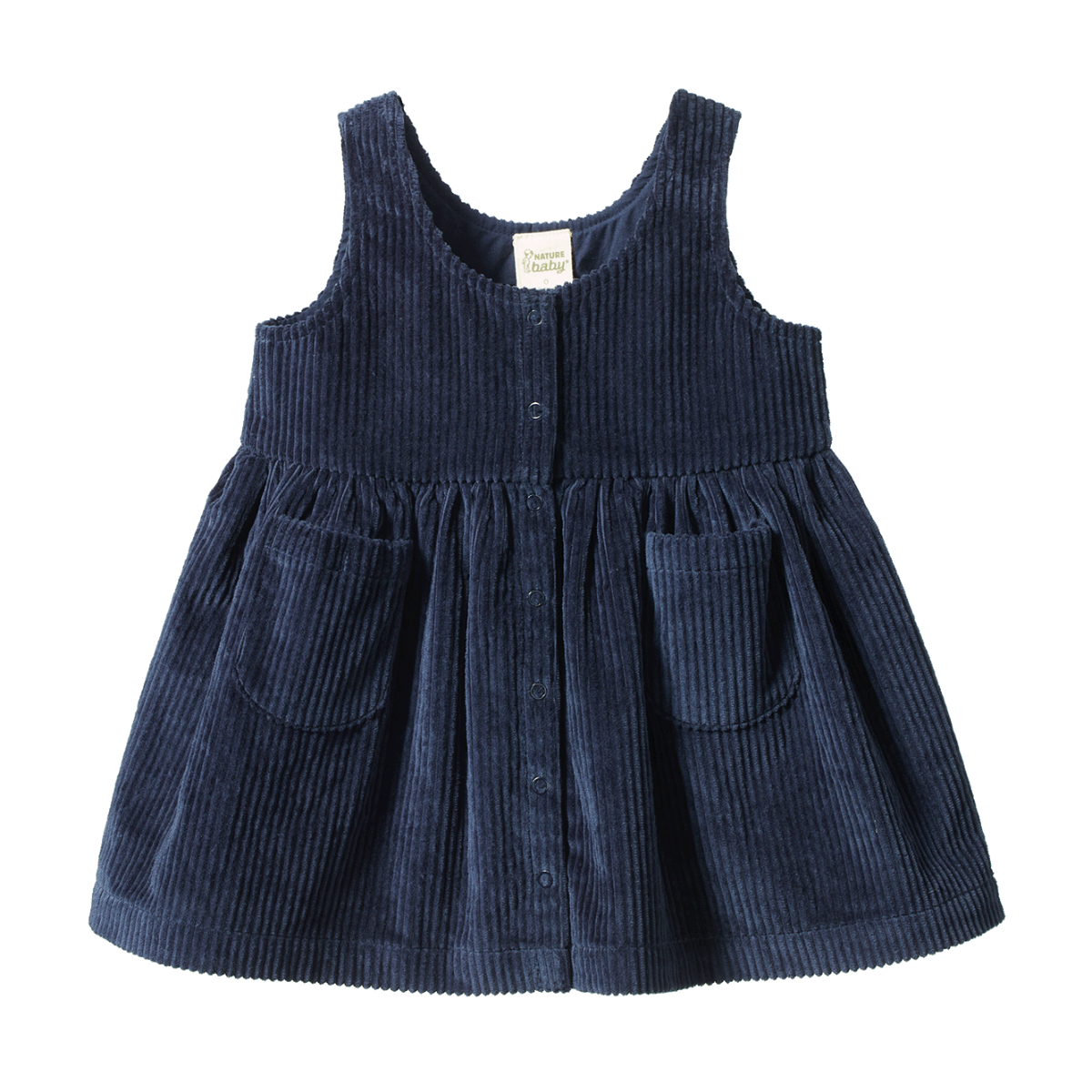 Nature Baby Amelia Pinafore - Navy
