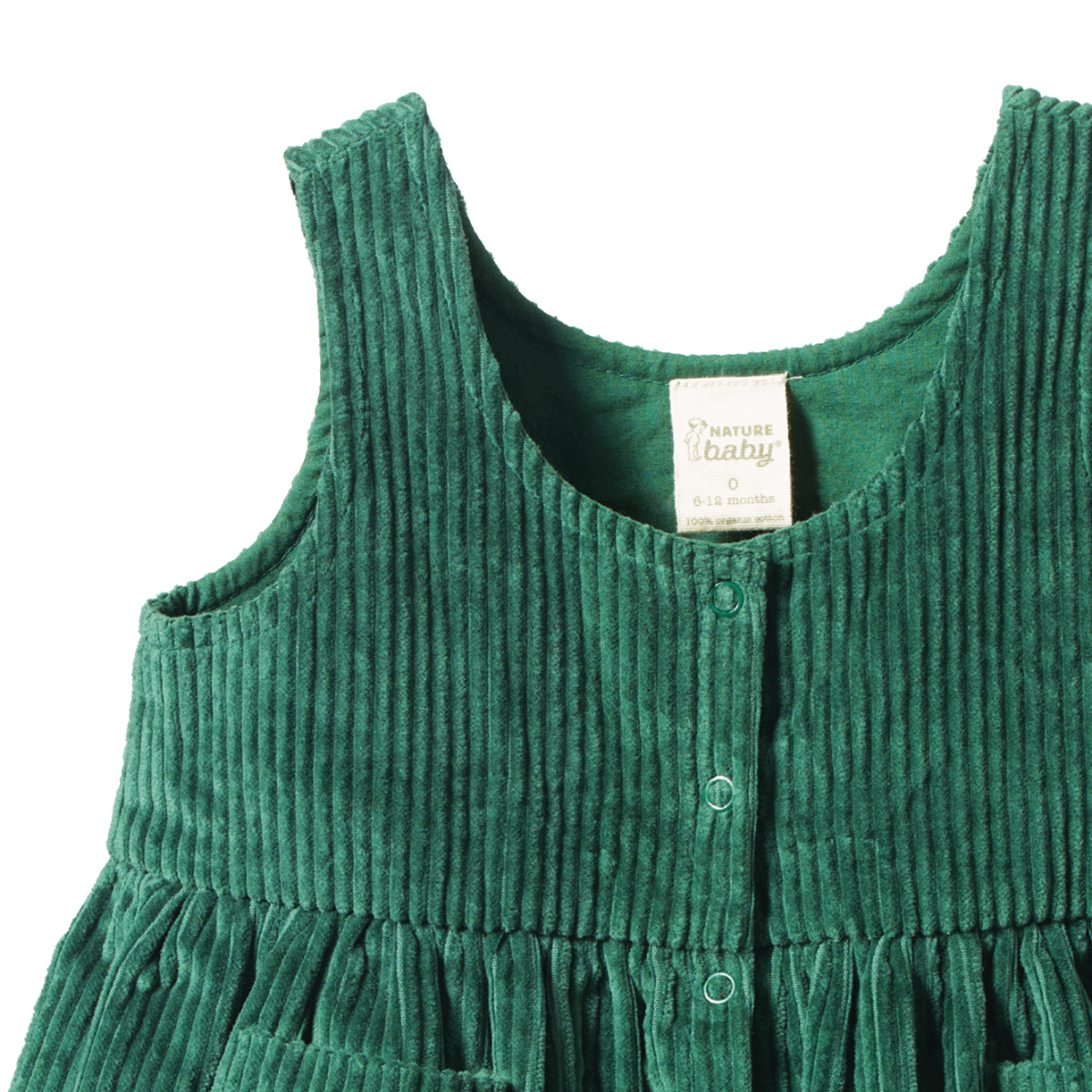 Nature Baby Amelia Pinafore - Pine