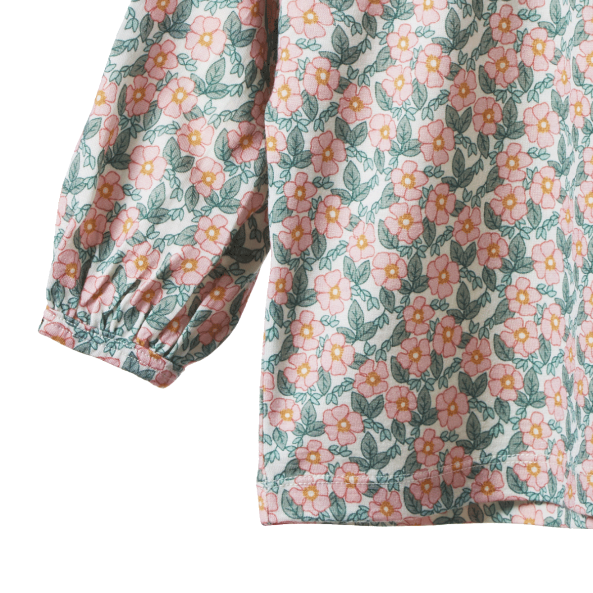 Nature Baby Gretel Top - Garland Print