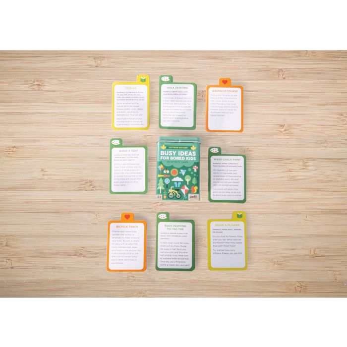 Busy Ideas For Bored Kids: Outside Edition