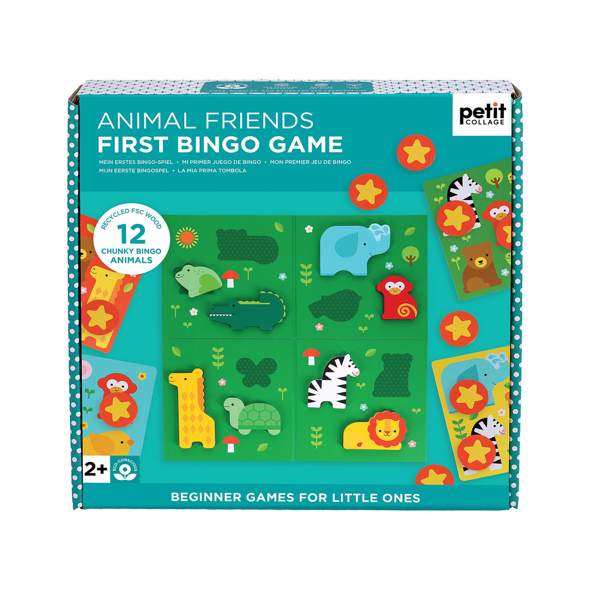 First Bingo Game - Animals Friends