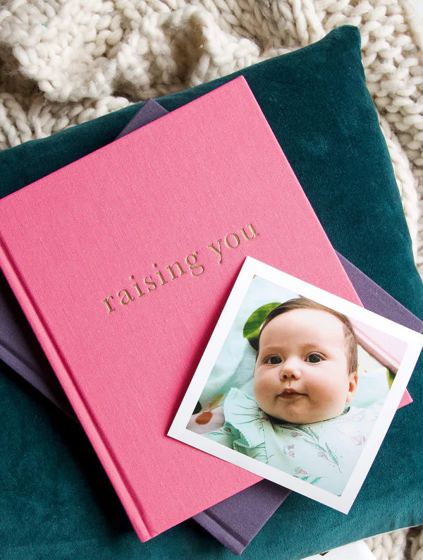 Write To Me - Raising You, Letters to My Baby - Rose Pink