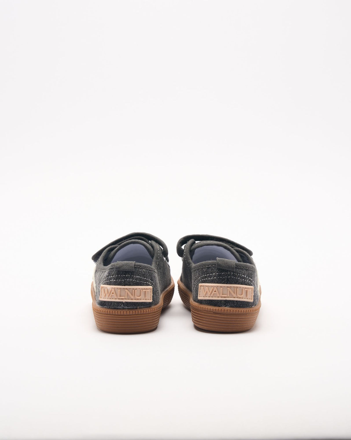 Walnut Ben Canvas - Charcoal Denim