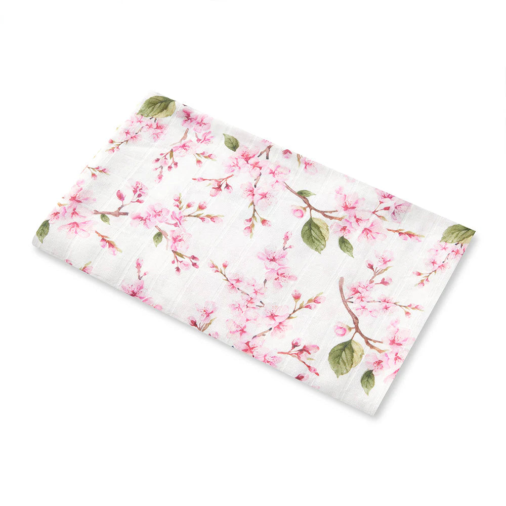Snuggle Hunny Muslin Wrap - Cherry Blossom