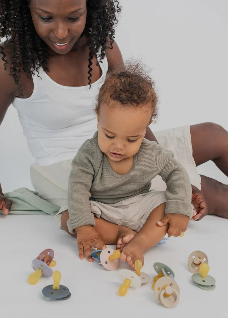 BIBS Pacifier Anatomical - Vanilla/Cloud